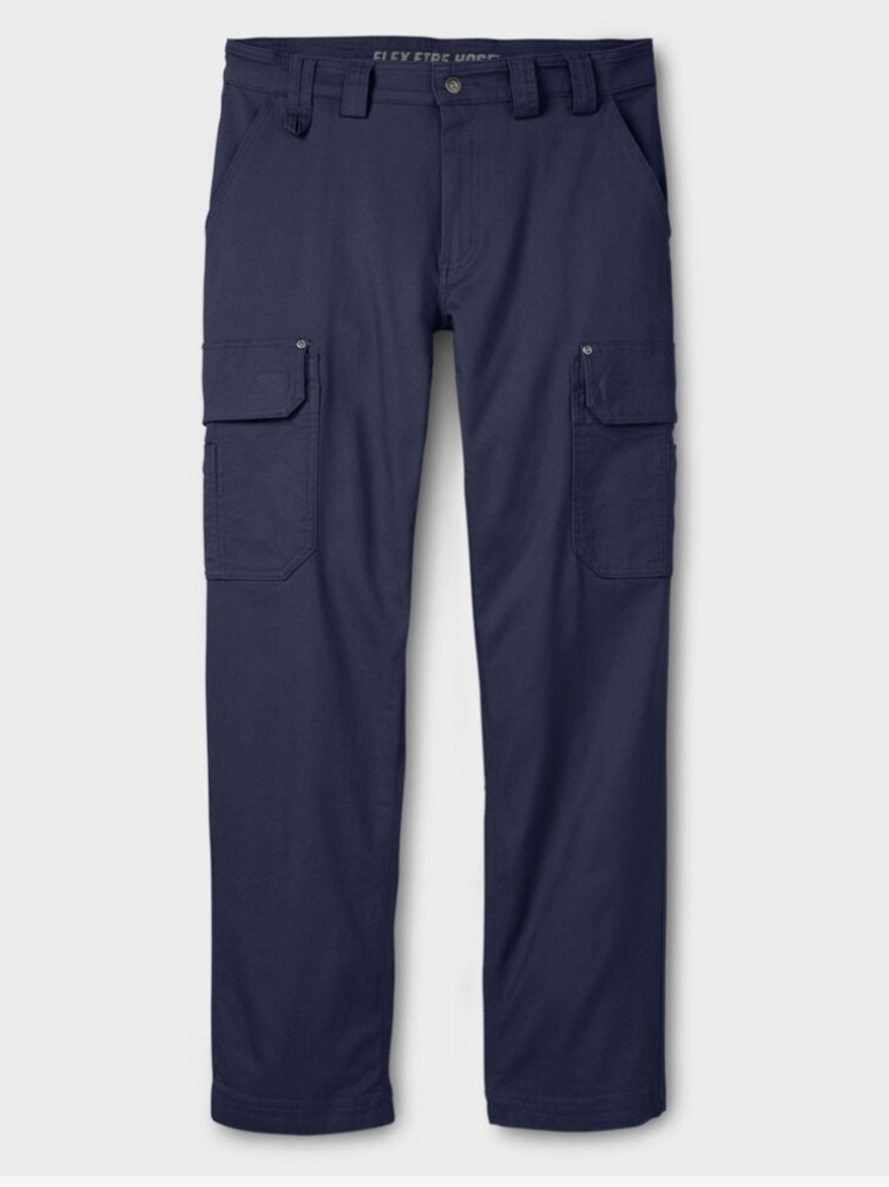 2 Pairs of Duluth Trading Co Navy Cargo Pants with Multiple Pockets